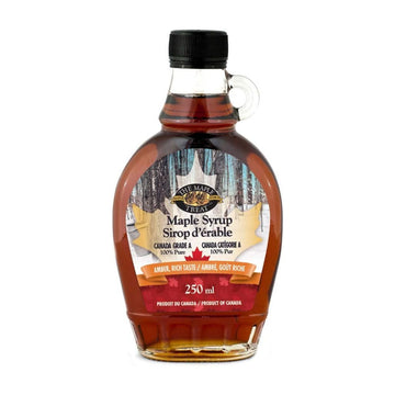 The Maple Treat Pure Maple Syrup, Amber, Grade A, Canada - 250ML