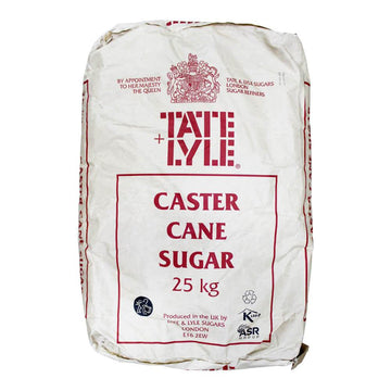 Tate & Lyle Caster Sugar, UK - 25KG