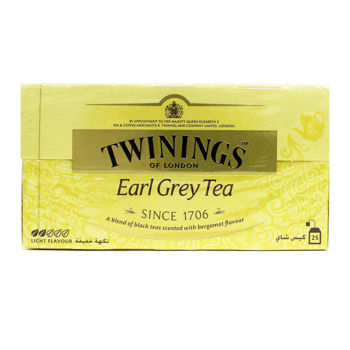 Twinings Earl Grey Tea - 25 Tea Bags | Addtocart Dubai UAE