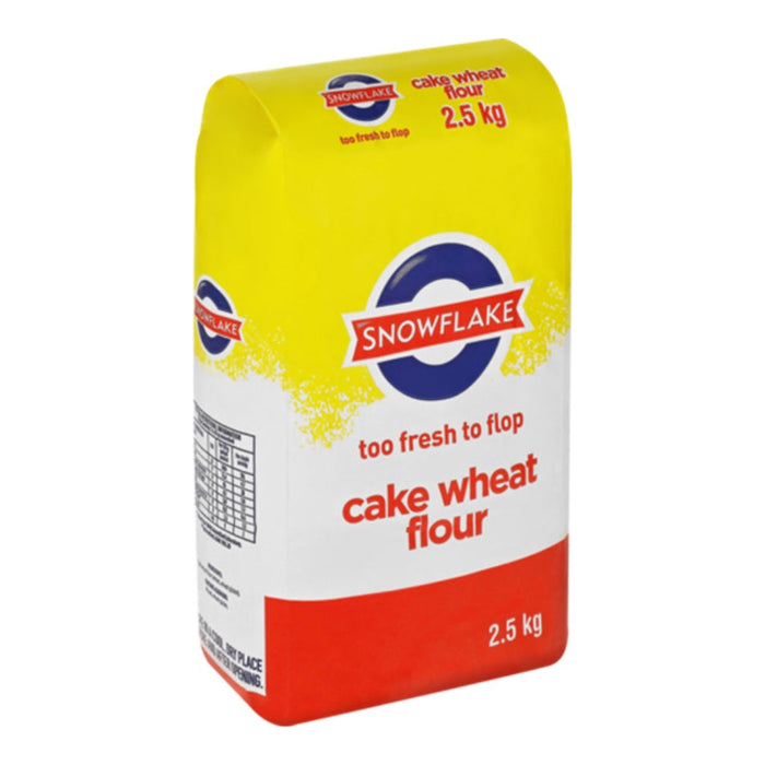 Snowflake Cake Wheat Flour 2.5kg – original pack photograph