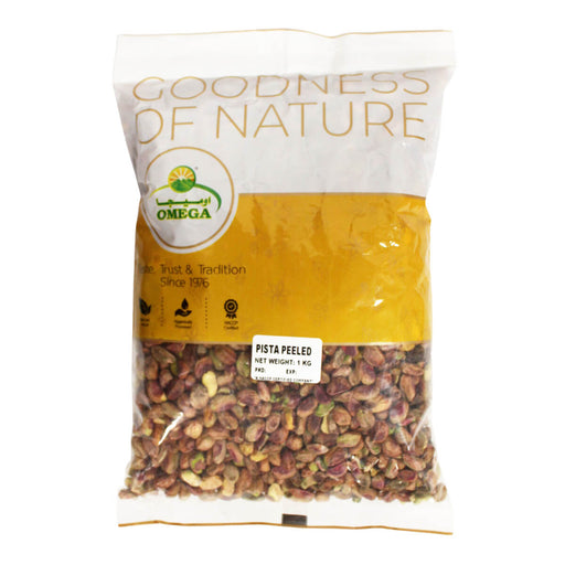 Omega Pistachio Peeled - 1KG | Addtocart Dubai UAE