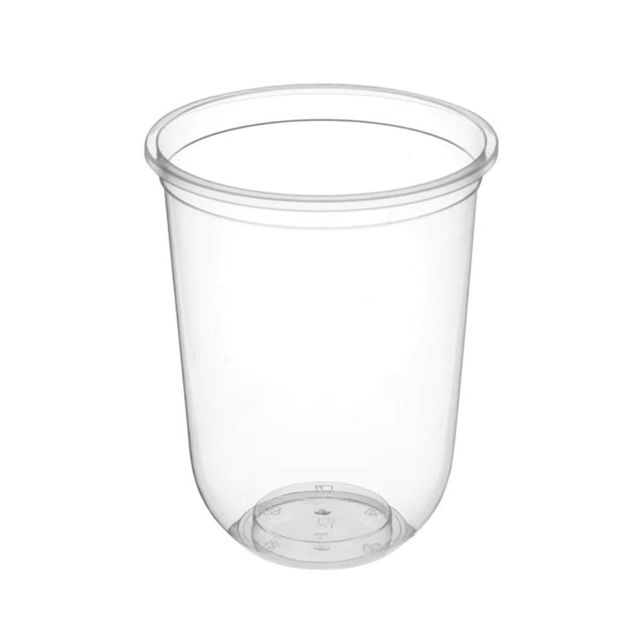 Bubbly U Shape Cup Soft, Sealable, Diameter 90MM 500ML - Pack of 50 Cups | Addtocart Dubai UAE
