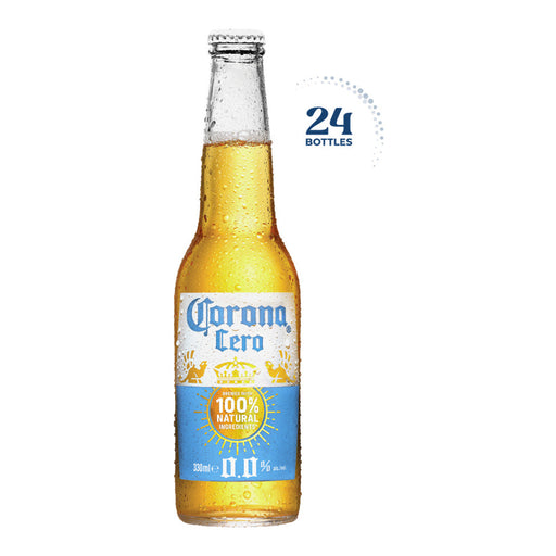 Corona Cero 0.0%, Belgium - 24 x 330ML front product image | SKU BEVR-733304