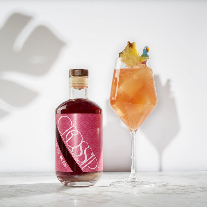 Crossip Pure Hibiscus, UK - 1 x 500ML product lifestyle image | SKU BEVR-733306