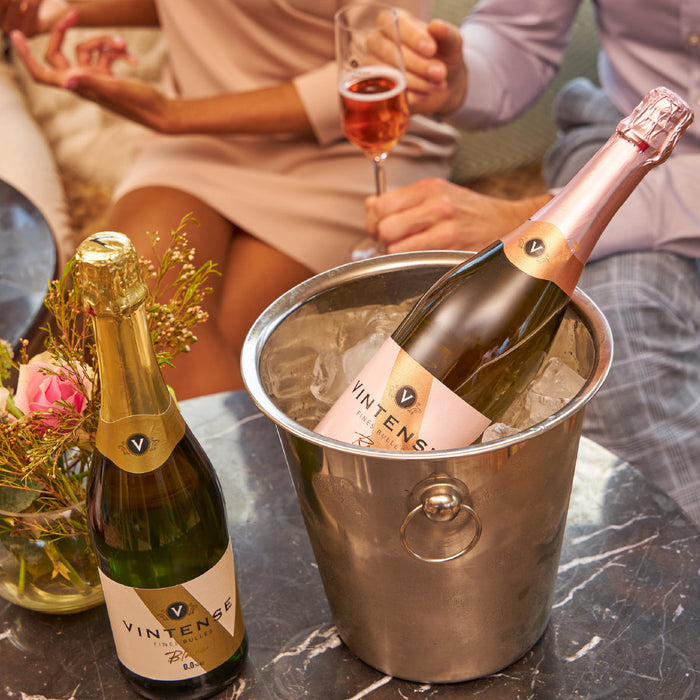 Vintense Fines Bulles Rosé, Belgium - 6 x 750ML product lifestyle image | SKU BEVR-733311