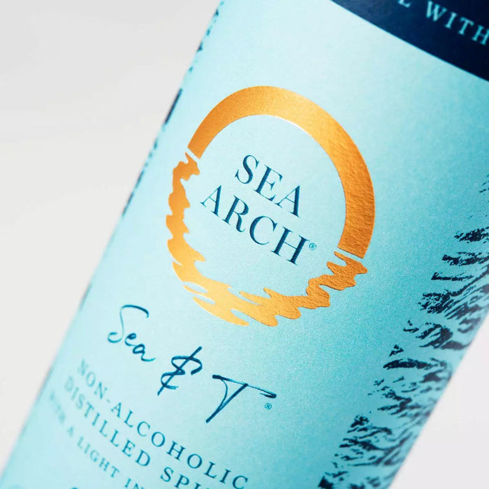 Sea Arch Sea & T Non-Alcoholic Gin & Tonic, UK - 1 x 250ML product lifestyle image | SKU BEVR-733316