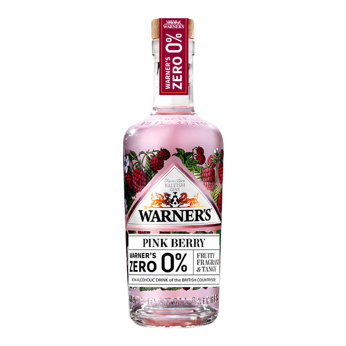 Warner's Pink Berry 0%, UK - 1 x 500ML front product image | SKU BEVR-733330