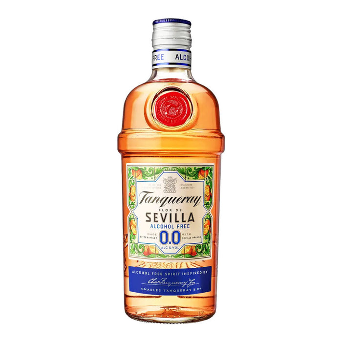 Tanqueray Seville 0.0%, UK - 1 x 700ML front product image | SKU BEVR-733334