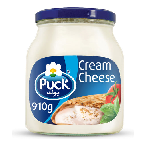 Puck Cream Cheese Spread 910G front jar | SKU BREK-157554