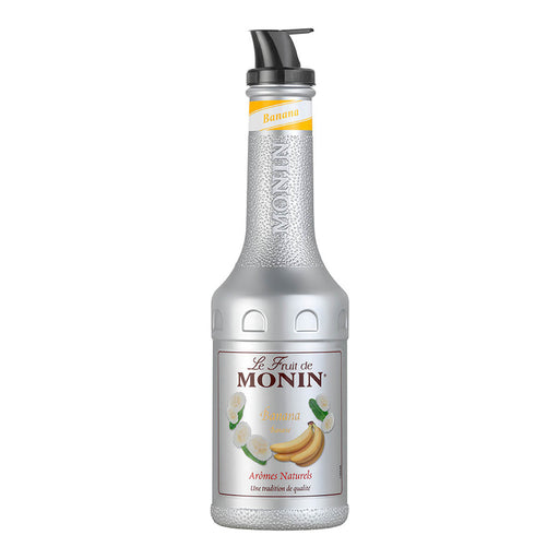 Monin Banana Fruit Mix Puree - 1LTR front product image | SKU BREK-358304