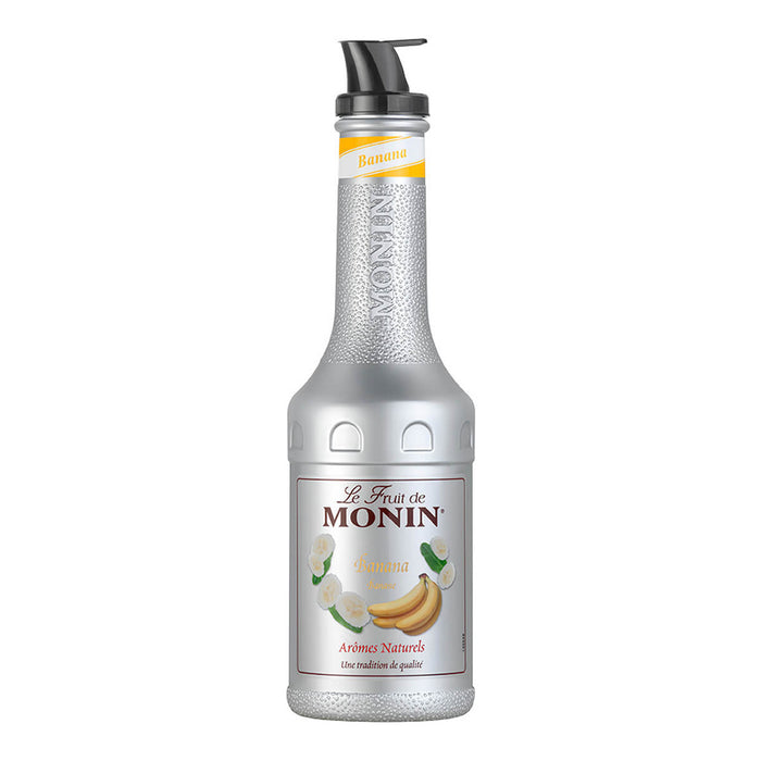 Monin Banana Fruit Mix Puree - 1LTR front product image | SKU BREK-358304
