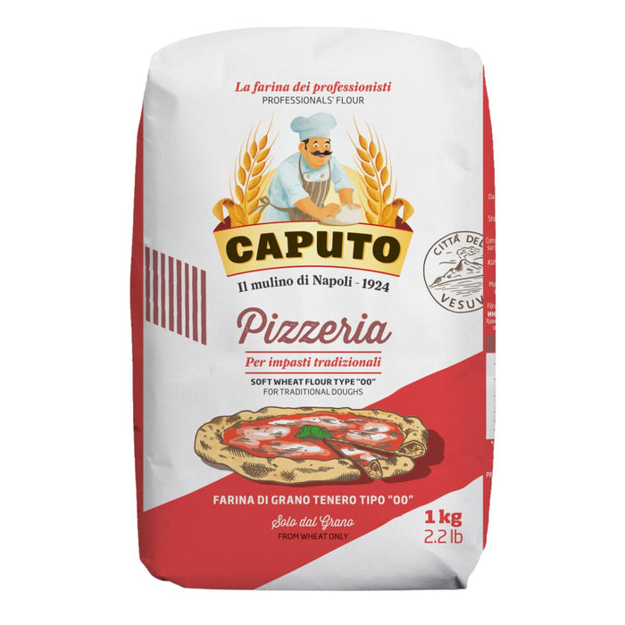 Caputo Pizza Flour '00 Pizzeria, NEW Red Packing Design, Italy - 1KG | Addtocart Dubai UAE