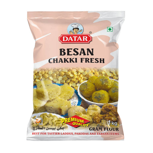Datar Gram Flour Besan Chakki - 1KG | Addtocart Dubai UAE