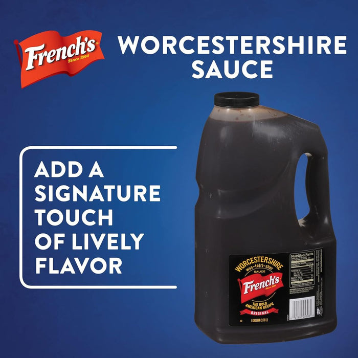French's Worcestershire Sauce, USA - 1GAL — additional view | Addtocart Dubai UAE
