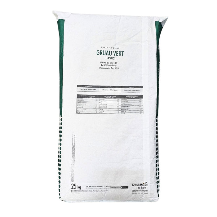 Grands Moulins de Paris T45 Gruau Vert Wheat Flour - 25KG — additional view | Addtocart Dubai UAE