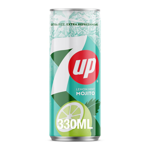 7UP Mojito Soft Drink, UAE - 24 X 330ML | Addtocart Dubai UAE