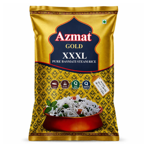 Ajmal Basmati Rice Gold XXXL - 38KG front product image – RICE-350568