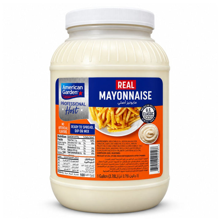 American Garden Mayonnaise Plastic 1 Gallon wholesale UAE