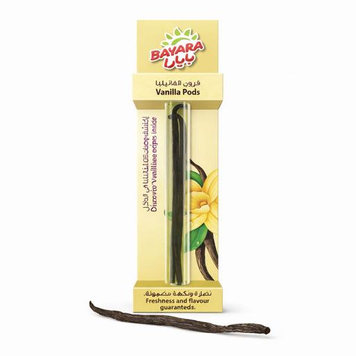Bayara Vanilla Pods, 2 Pieces inside - 3G | Addtocart Dubai UAE