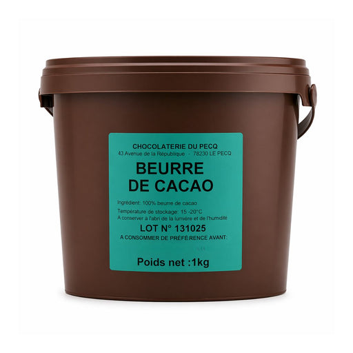 Beurre De Cacao Cocoa Butter Chocolaterie Du Pecq - 1KG | Addtocart Dubai UAE
