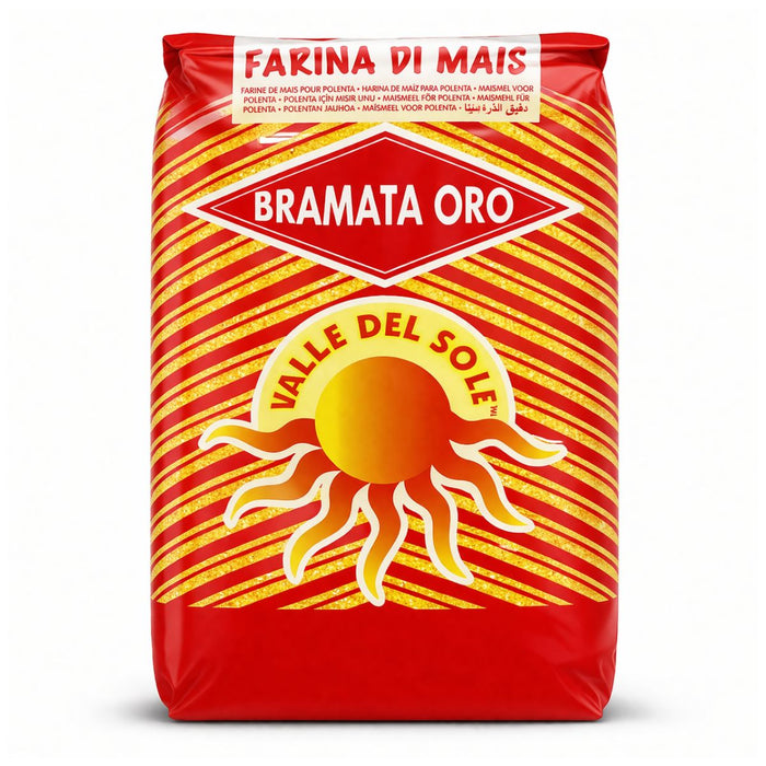 Farina Bramata Oro Polenta Flour - 1KG | Addtocart Dubai UAE