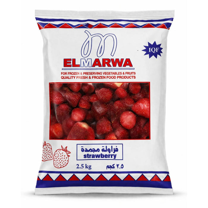 Elmarwa Strawberry Frozen, Egypt - 2.5KG | Addtocart Dubai UAE