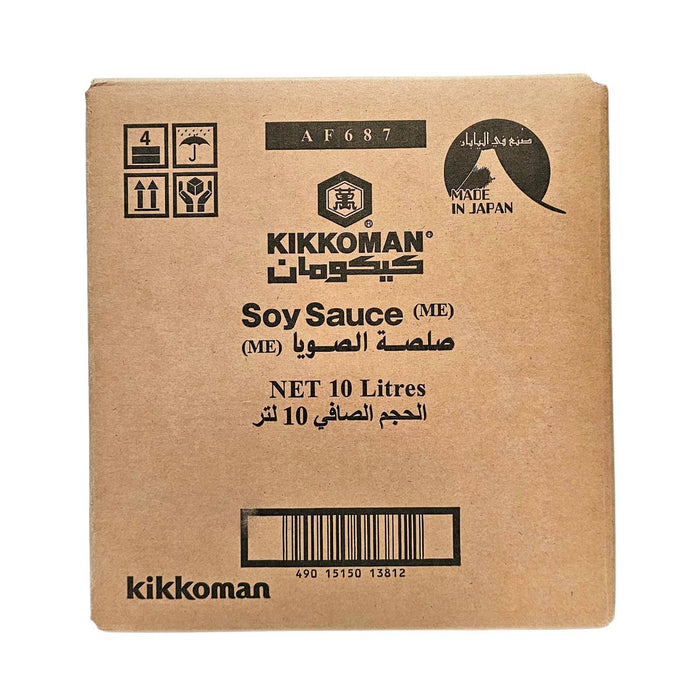 Kikkoman Soy Sauce 0% nutrition label and ingredients Japan