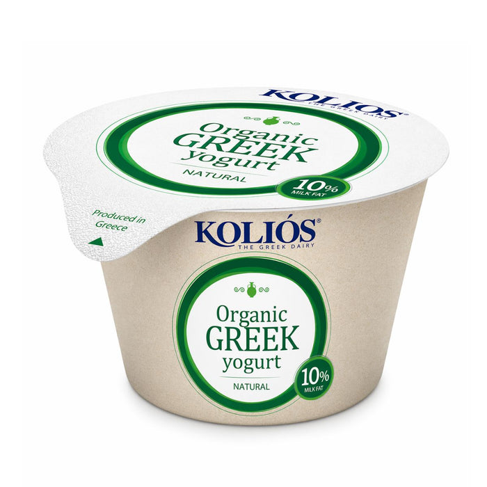 Kolios Authentic Greek Bio Strained Yoghurt 10% - 6 X 150G | Addtocart Dubai UAE
