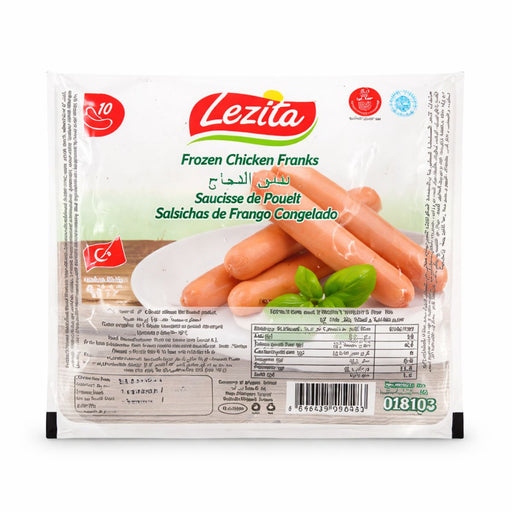 Lezita Chicken Sausage, 24 X 340G - 1 Carton | Addtocart Dubai UAE