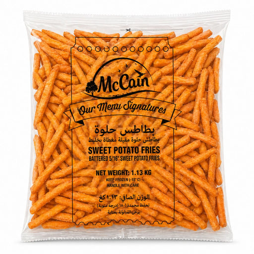 McCain Sweet Potato 5/16" Fries - 1.13KG | Addtocart Dubai UAE