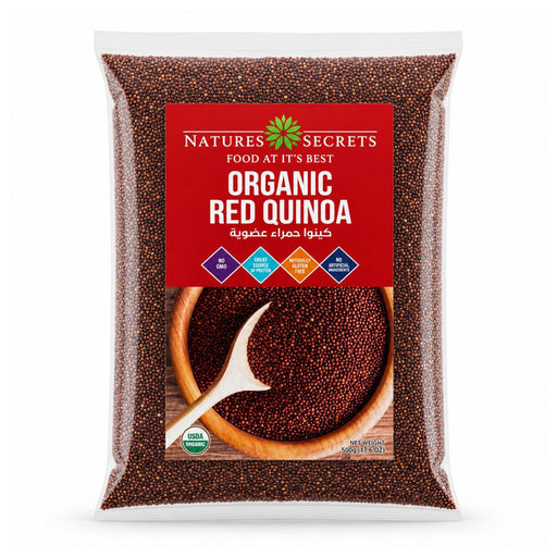Natures Secrets Red Organic Quinoa - 500G | Addtocart Dubai UAE