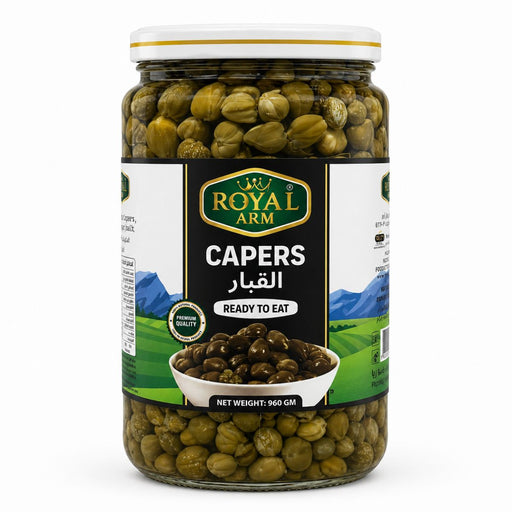 Royal Arm Capers in Brine, Spain - 960G | Addtocart Dubai UAE