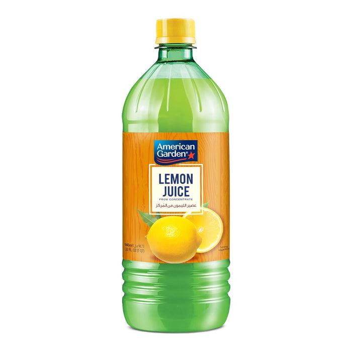 American Garden Lemon Juice - 946ML | Addtocart Dubai UAE