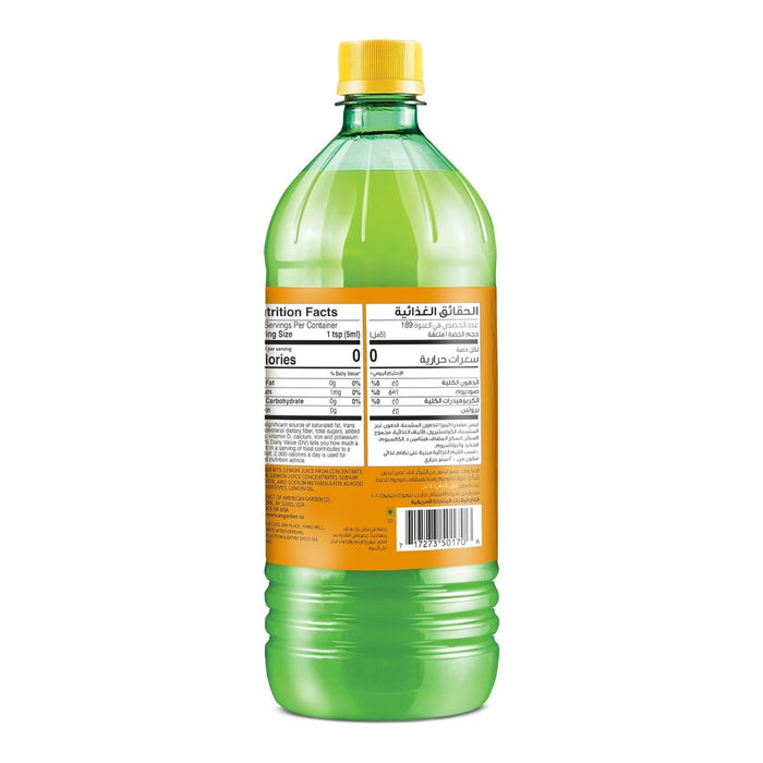 American Garden Lemon Juice - 946ML — additional view | Addtocart Dubai UAE