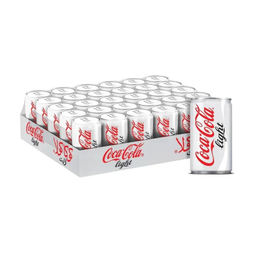 Coca Cola Light Soft Drink, UAE - 30 X 150ML | Addtocart Dubai UAE