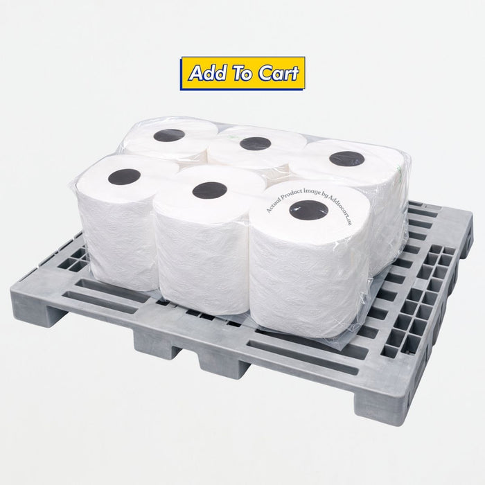 GGFT Maxi Kitchen Tissue Rolls, 2 PLY, 650 GSM, Made in UAE - Pack of 6 Rolls | Addtocart Dubai UAE