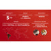 Lavazza Rossa Coffee Beans 1KG side view UAE