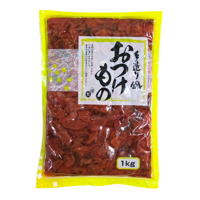 QING PINK Fukujinzuke Pickled Vegetables 1KG UAE