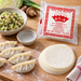 Tokyo gyoza wrappers with dumpling preparation ingredients