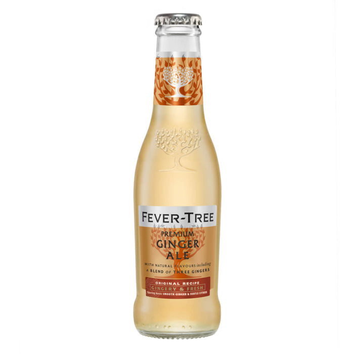 Fever Tree Premium Tree Ginger Ale - 24 X 200ML | Addtocart Dubai UAE