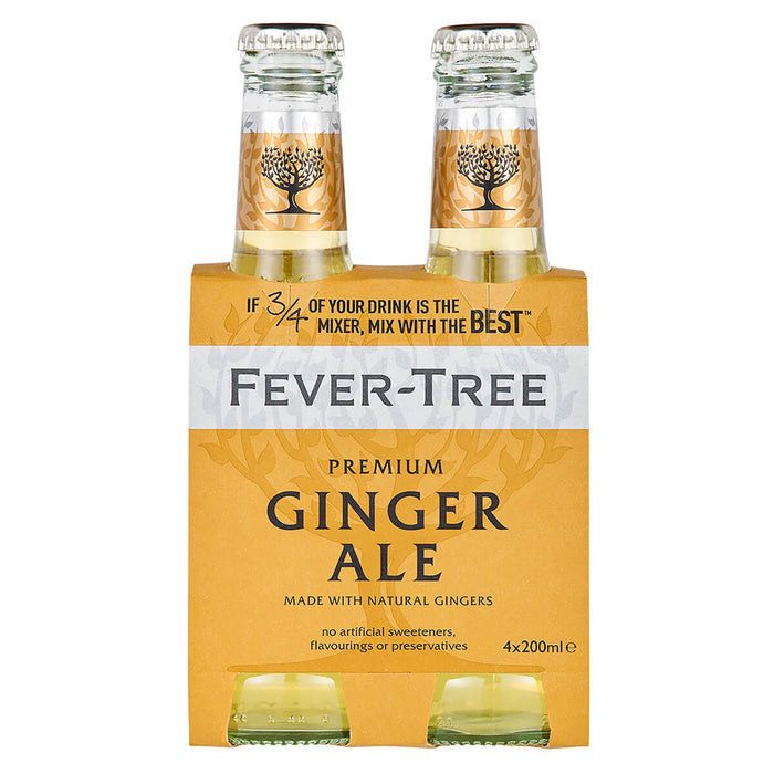 Fever Tree Premium Tree Ginger Ale - 24 X 200ML — additional view | Addtocart Dubai UAE