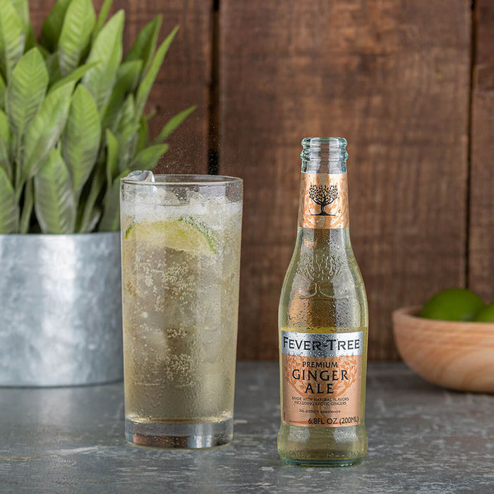 Fever Tree Premium Tree Ginger Ale - 24 X 200ML — additional view | Addtocart Dubai UAE