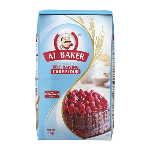 Al Baker Self-Raising Cake Wheat Flour - 1KG | Addtocart Dubai UAE