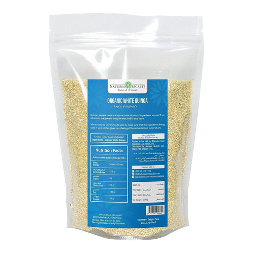 Natures Secrets Organic White Quinoa - 1KG — additional view | Addtocart Dubai UAE