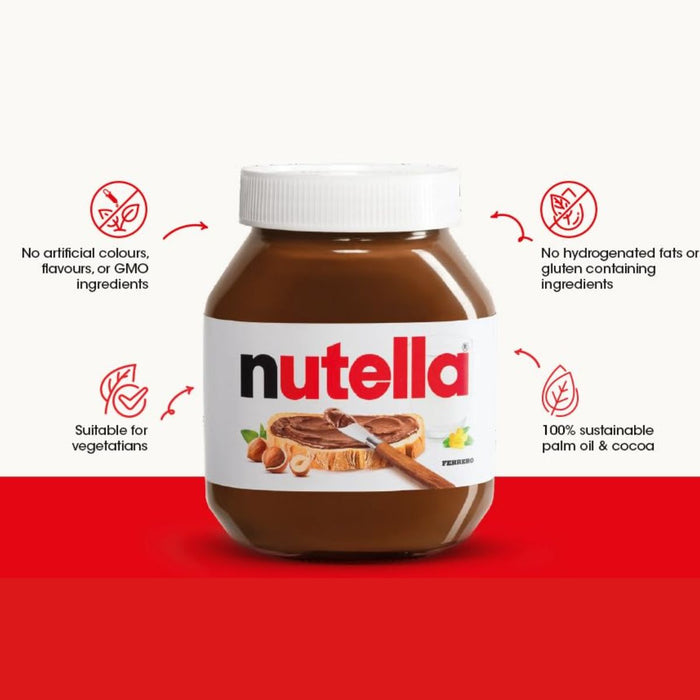 Nutella Chocolate Spread - 750G — additional view | Addtocart Dubai UAE