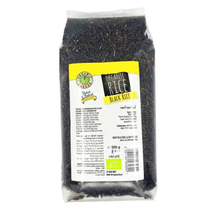 Organic Larder Black Rice, Organic - 500G front product image – OTHR-659035