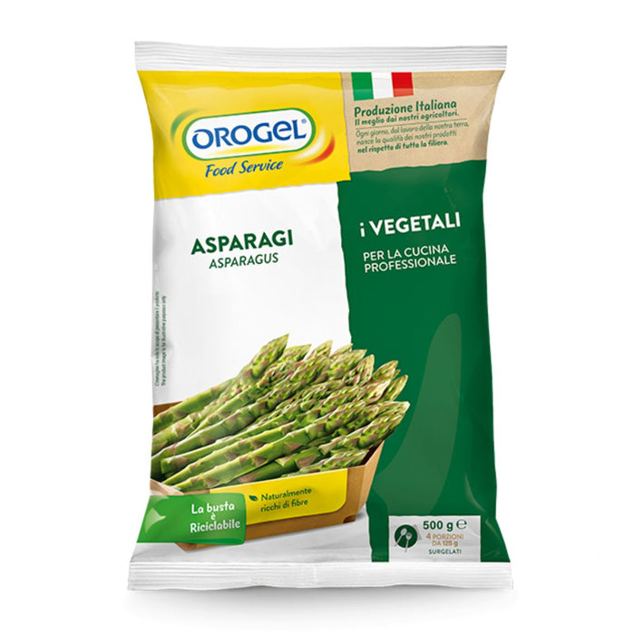Orogel Food Service Asparagus 17CM, Frozen - 500G | Addtocart Dubai UAE