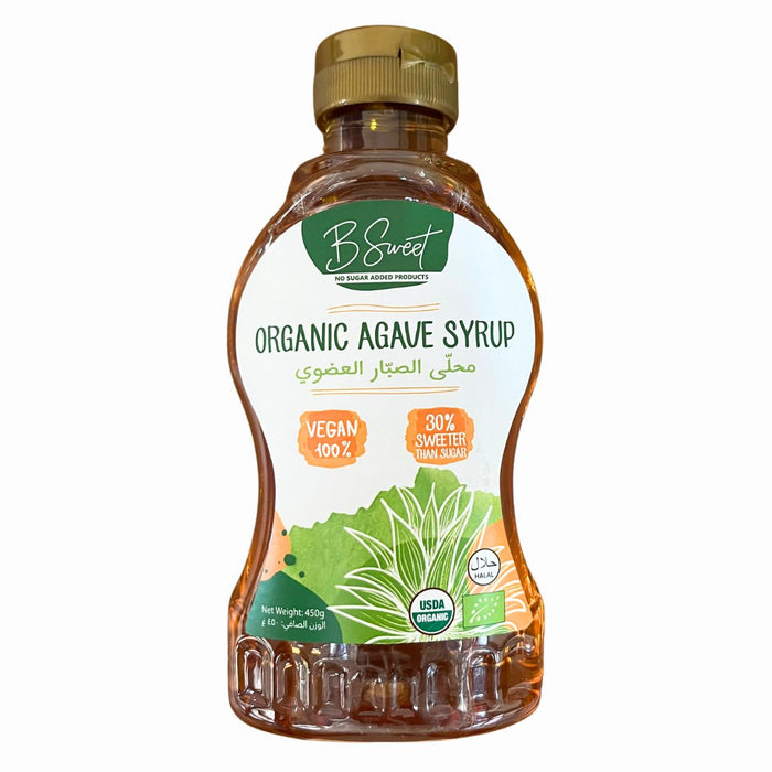 B Sweet Organic Agave Syrup - 450G | Addtocart Dubai UAE