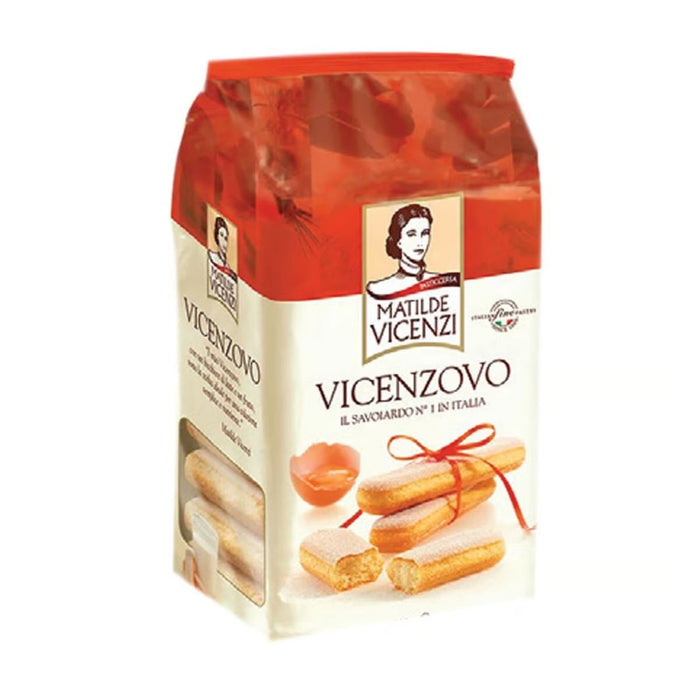 Vicenzovo Long Finger Biscuits, Catering Pack - 400G | Addtocart Dubai UAE