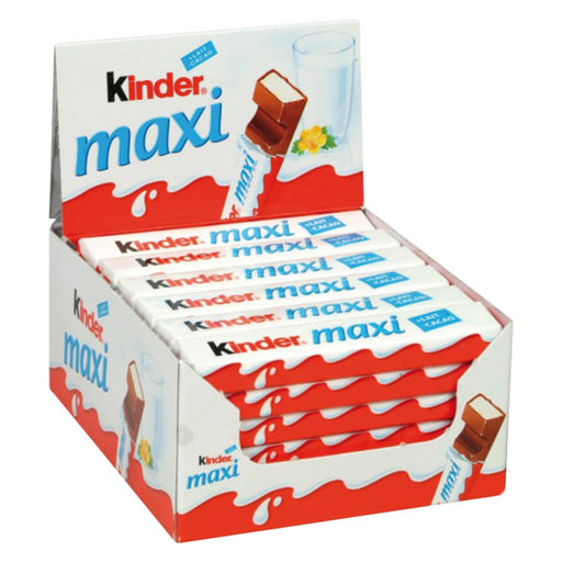 Kinder Maxi Milk Chocolate 36x21G | Addtocart Dubai UAE